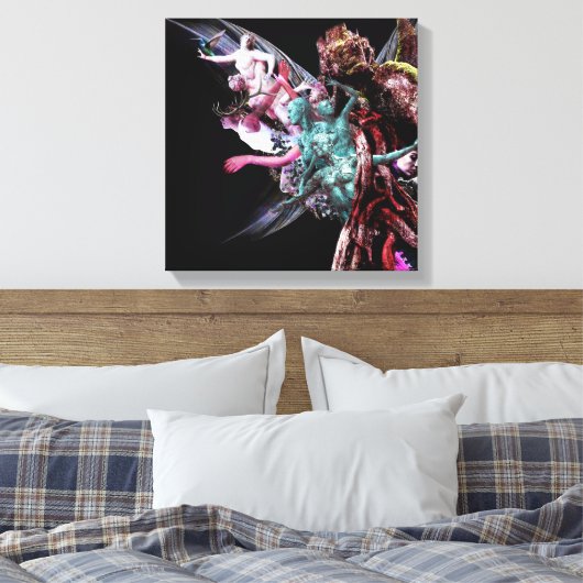 Origineel kunstwerk #1 canvas afdruk (Insitu (Slaapkamer))