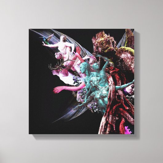 Origineel kunstwerk #1 canvas afdruk (Voorkant)