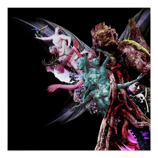 Origineel kunstwerk #1 perfect poster (Voorkant)