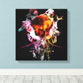 Origineel kunstwerk #3 canvas afdruk (Insitu (Houten vloer))