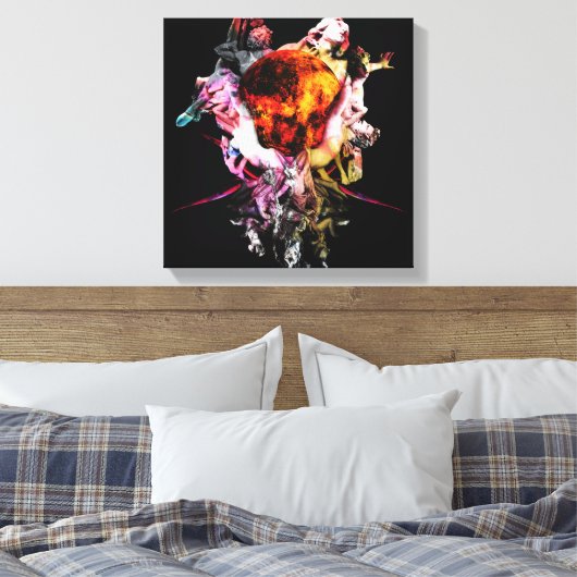 Origineel kunstwerk #3 canvas afdruk (Insitu (Slaapkamer))