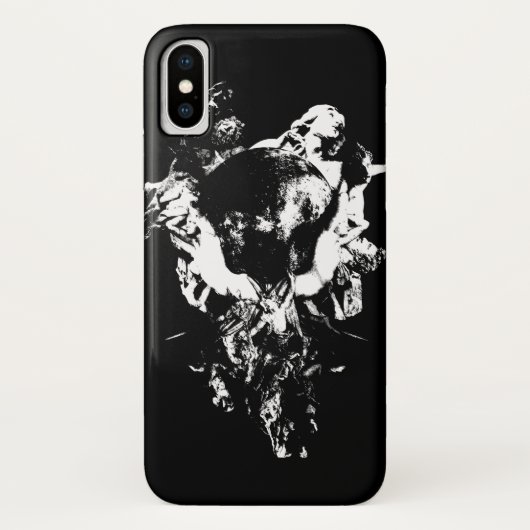 Origineel kunstwerk #3 Zwart en wit Case-Mate iPhone Case (Achterkant)