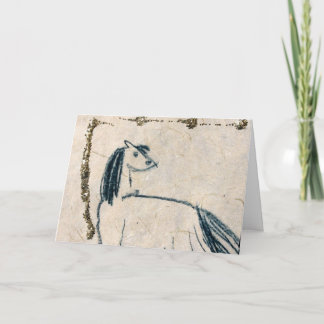 Origineel kunstwerk door CCA kind - het Seizoen Feestdagen Kaart