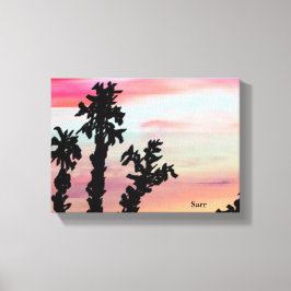 Origineel kunstwerk/Prints van Sarr Canvas Afdruk