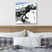 Origineel kunstwerk/Prints van Sarr Canvas Afdruk (Insitu (Slaapkamer))