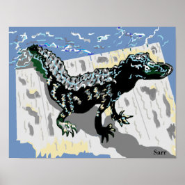 Origineel kunstwerk/Prints van Sarr Poster