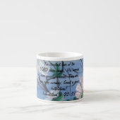 Origineel kunstwerk Schrift Espresso Kop (Voorkant)