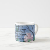 Origineel kunstwerk Schrift Espresso Kop (Voorkant rechts)