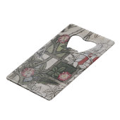 Origineel kunstwerk voor het ontwerp van het behan creditkaart flessenopener (Achterkant Gekanteld)