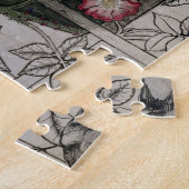 Origineel kunstwerk voor het ontwerp van het behan legpuzzel (Zijkant)