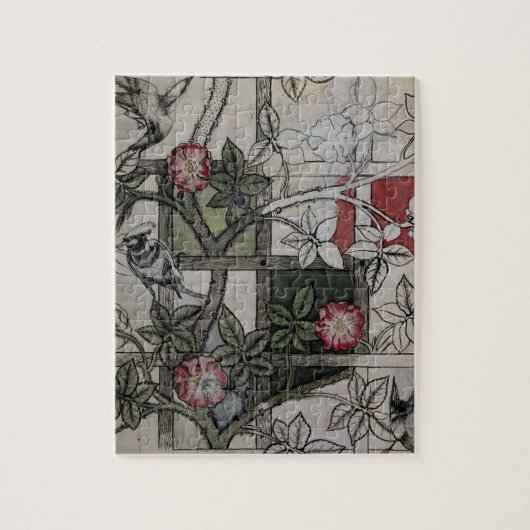 Origineel kunstwerk voor het ontwerp van het behan legpuzzel (Verticaal)