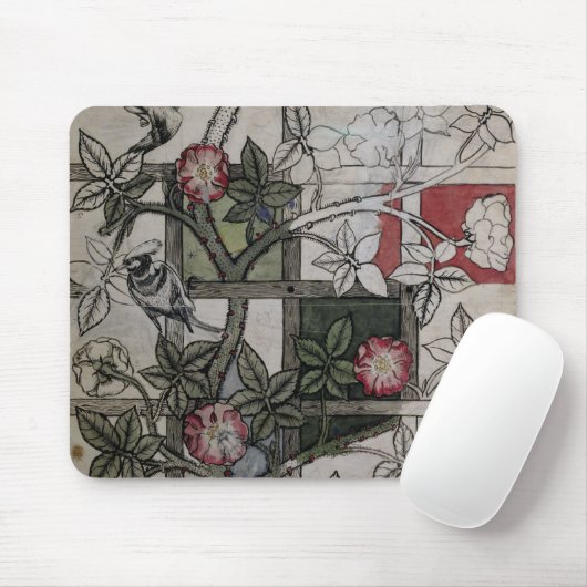 Origineel kunstwerk voor het ontwerp van het behan muismat (Met muis)
