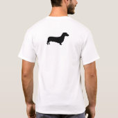 Origineel Lucky Dachshund T-shirt (Achterkant)