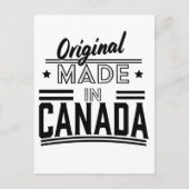 Origineel Made in Canada-logo Briefkaart (Voorkant)