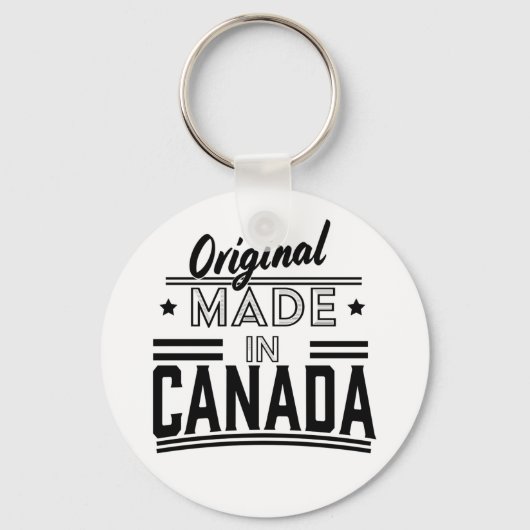 Origineel Made in Canada-logo Sleutelhanger (Voorkant)