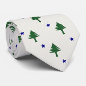 Origineel Maine Flag Stropdas (Opgerold)