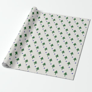 Origineel Maine vlag inpakpapier