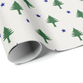 Origineel Maine vlag inpakpapier (Rol Hoek)