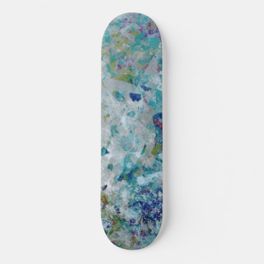 Origineel Modern Uniek Abstract Kunstontwerp Persoonlijk Skateboard (Voorkant)