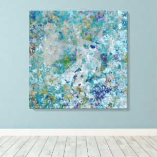 Origineel moderne uniek abstract kunst ontwerp canvas afdruk