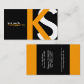 [ORIGINEEL] Monogram Visitekaartjes (Voorkant / Achterkant)