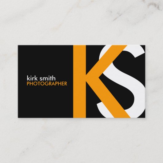 [ORIGINEEL] Monogram Visitekaartjes (Voorkant)