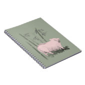 Origineel Notitieboek voor tekenvorm en bamboe (Rechterzijde)