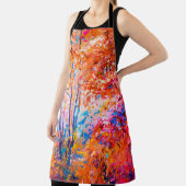 Origineel oliesschilderij met prachtige herfstlant schort (Insitu)