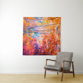 Origineel oliesschilderij met prachtige herfstlant wandkleed (In Situ (horizontaal))