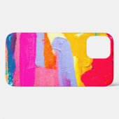 Origineel olieverfschilderij: Kleurrijk Abstract Case-Mate iPhone Case (Achterkant (horizontaal))