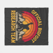 Origineel onderzoeksteam van Bigfoot Fleece Deken (Voorkant (Horizontaal))