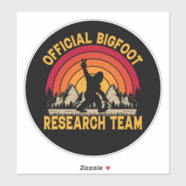Origineel onderzoeksteam van Bigfoot Sticker