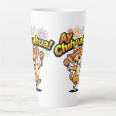 Origineel ontwerp Ay Chihuahua! Latte Mok (Voorkant)