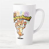 Origineel ontwerp Ay Chihuahua! Latte Mok (Rechts)