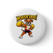 Origineel ontwerp Funny Boxing Boxer Hond
