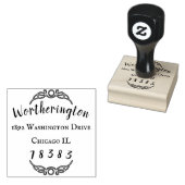 Origineel Ontwerp Houten Rubberzegel Rubberstempel (Gestempeld)