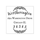 Origineel Ontwerp Houten Rubberzegel Rubberstempel (Afrduk)