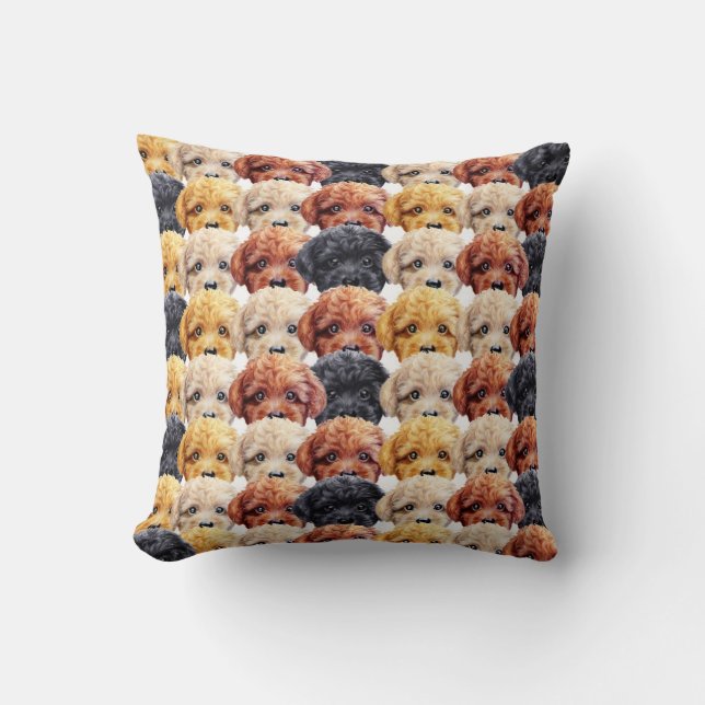 Origineel ontwerp, Speelgoed poele schilderij van  Kussen (Voorkant)