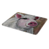 Origineel ontwerp Varkensglas snijplank (Hoek)