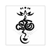 Origineel ontwerp voor 2025 Slangendruk, Kanker Rubberstempel (Afrduk)