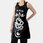 Origineel ontwerp voor 2025 Slangendruk, Leeuw Schort (Insitu)