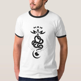 Origineel ontwerp voor 2025 Slangendruk, Leeuw T-shirt
