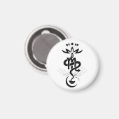 Origineel ontwerp voor 2025 Slangendruk, Schorpioe Magneet (Voorkant / Achterkant)