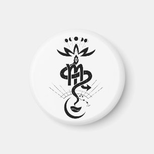 Origineel ontwerp voor 2025 Slangendruk, Schorpioe Magneet