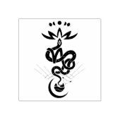 Origineel ontwerp voor 2025 Slangendruk, Steenbok Rubberstempel (Afrduk)