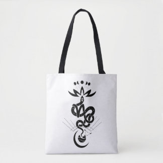 Origineel ontwerp voor 2025 Slangendruk, Steenbok Tote Bag