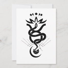 Origineel ontwerp voor 2025 Slangendruk, Stier Kaart