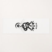 Origineel ontwerp voor 2025 Slangendruk, Stier Yogamat (Voorkant (horizontaal))