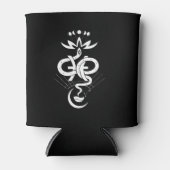 Origineel ontwerp voor 2025 Slangendruk, Vissen Blikjeskoeler (Voorkant)