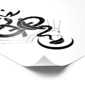 Origineel ontwerp voor 2025 Slangendruk, Vissen Foto Afdruk (Hoek)